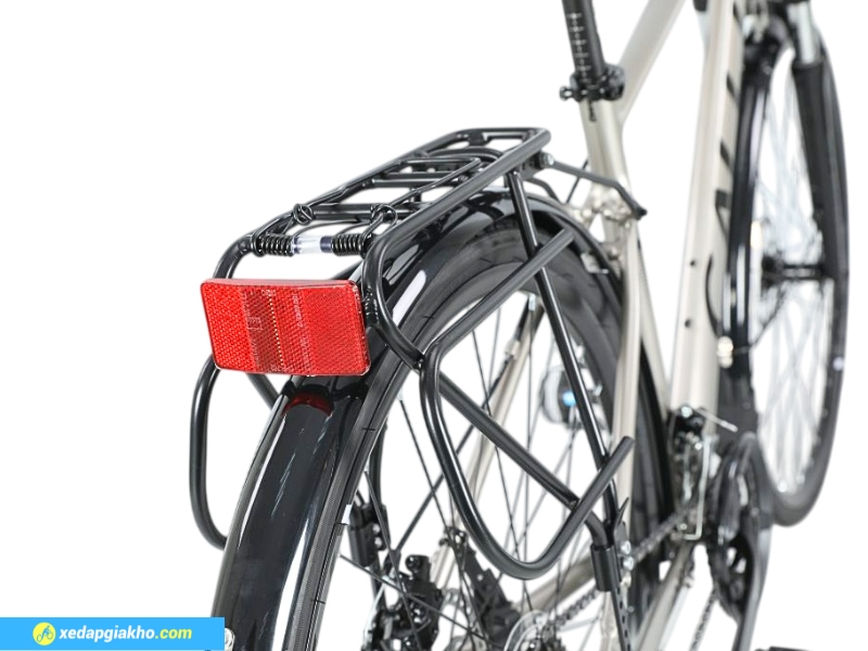 Xe Đạp Hybrid Calli H2000 - Khung Nhôm, Shimano 16 Xe trang bị nhiều phụ kiện cơ bản đáp ứng nhu cầu di chuyển