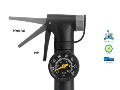 Bơm Xe Đạp Mini Raca