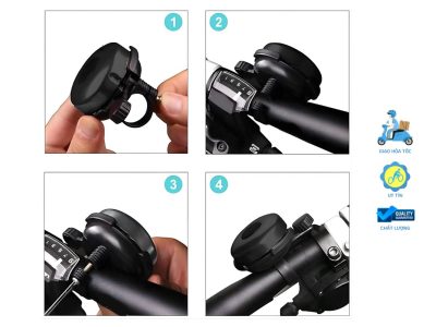 Chuông Xe Đạp Raca - Nhỏ Gọn, Bền Đẹp