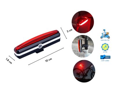 Đèn Hậu Xe Đạp Raca- Led 30 Lumen