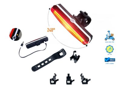 Đèn Hậu Xe Đạp Raca- Led 30 Lumen