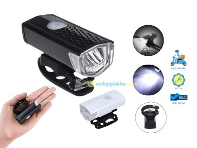 Đèn xe đạp Raca – 300 Lumens, sạc USB
