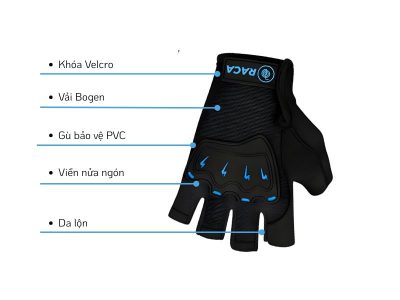 Găng tay xe đạp thiết kế thông minh an toàn cho người lái