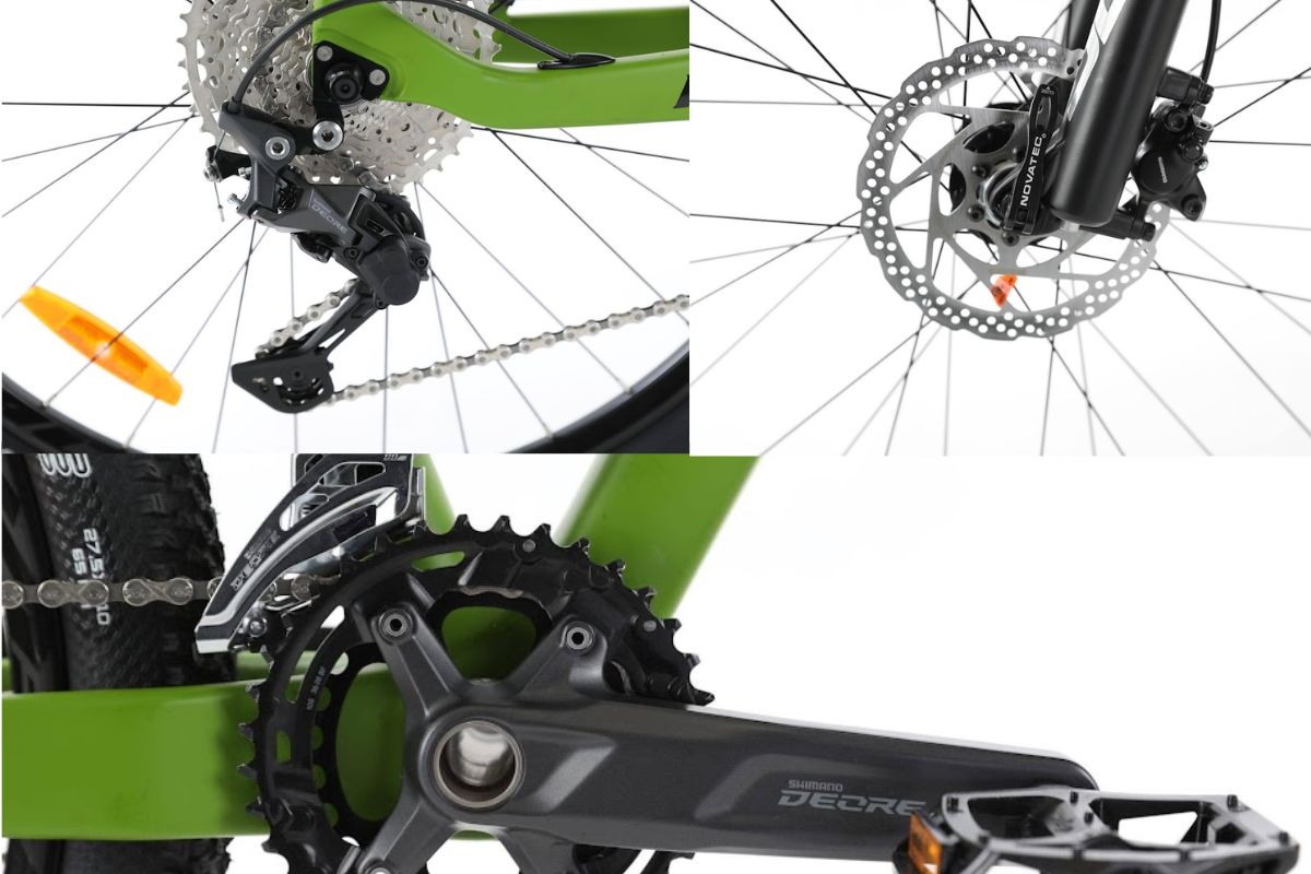 Groupset chất lượng cho vận tốc nhanh, đạp mượt mà