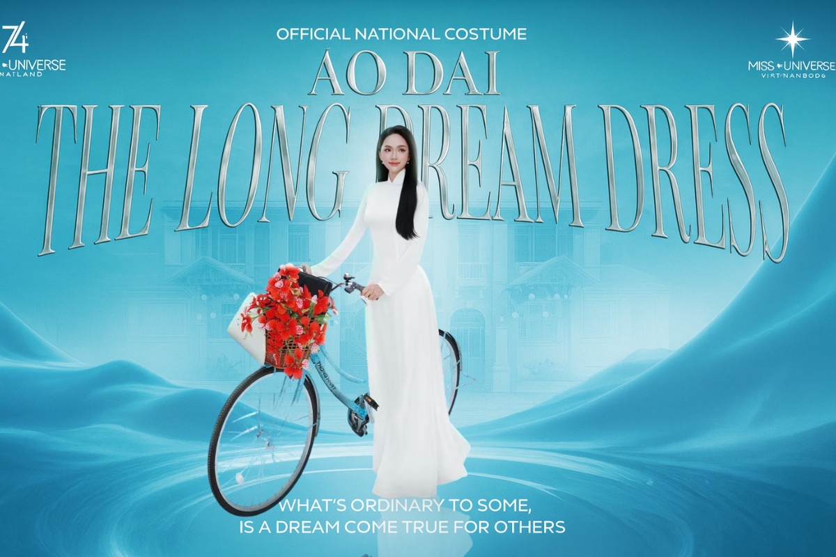 Hương Giang và hình ảnh xe đạp Thống Nhất tại Miss Universe 2025