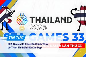 SEA Games 33 Công Bố Chính Thức Lộ Trình Thi Đấu Môn Xe Đạp