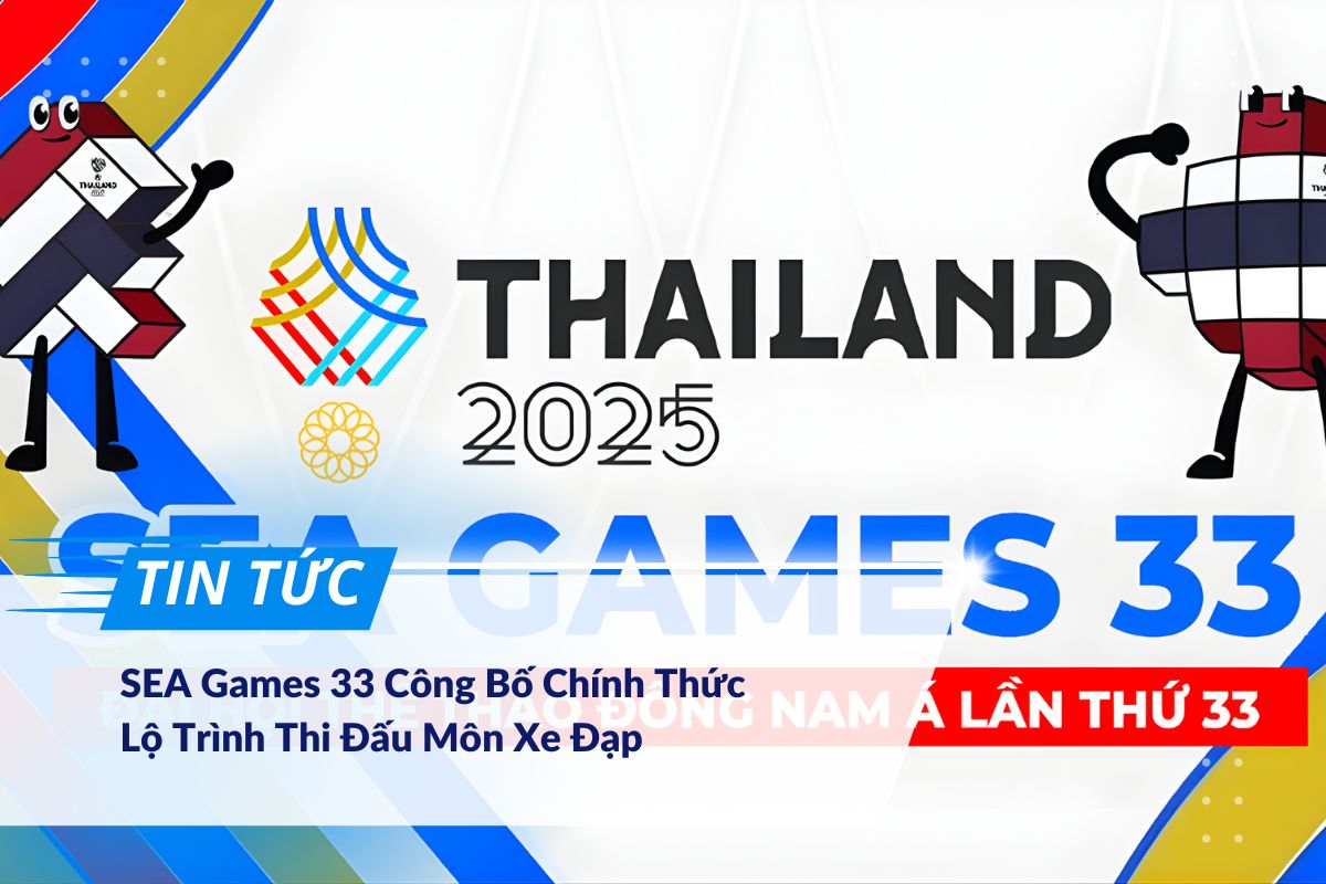 SEA Games 33 Công Bố Chính Thức Lộ Trình Thi Đấu Môn Xe Đạp