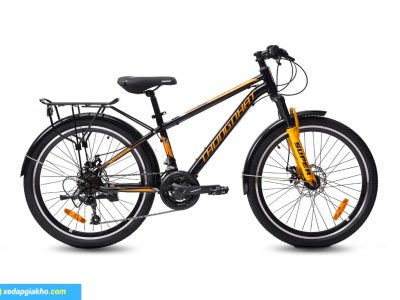 Xe Đạp Địa Hình MTB Thống Nhất Super 24S 24 Inch Màu Đen