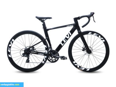 Xe Đạp Đua Levi Nova Màu Đen Trắng