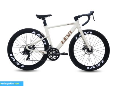 Xe Đạp Đua Levi Nova Màu Trắng Nâu