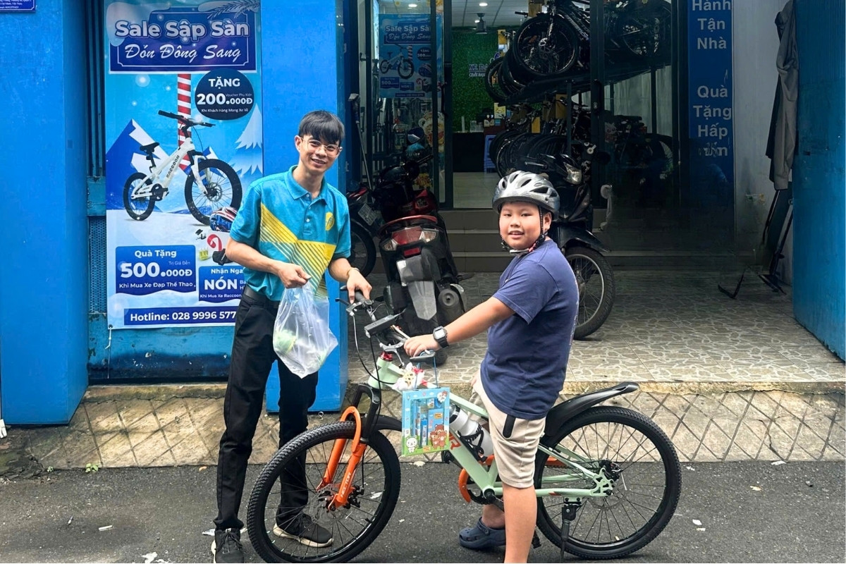 Mua xe đạp trẻ em tại Xe Đạp Giá Kho, với nhiều ưu đãi hấp dẫn