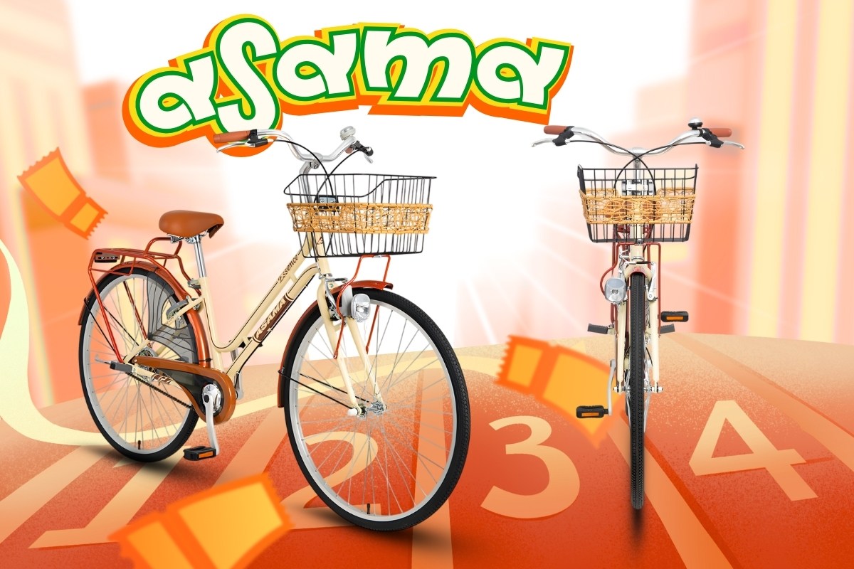 Asama thương hiệu xe đạp được người Việt ưa chuộng