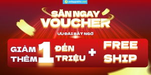 Banner nhỏ voucher xe đạp giá kho