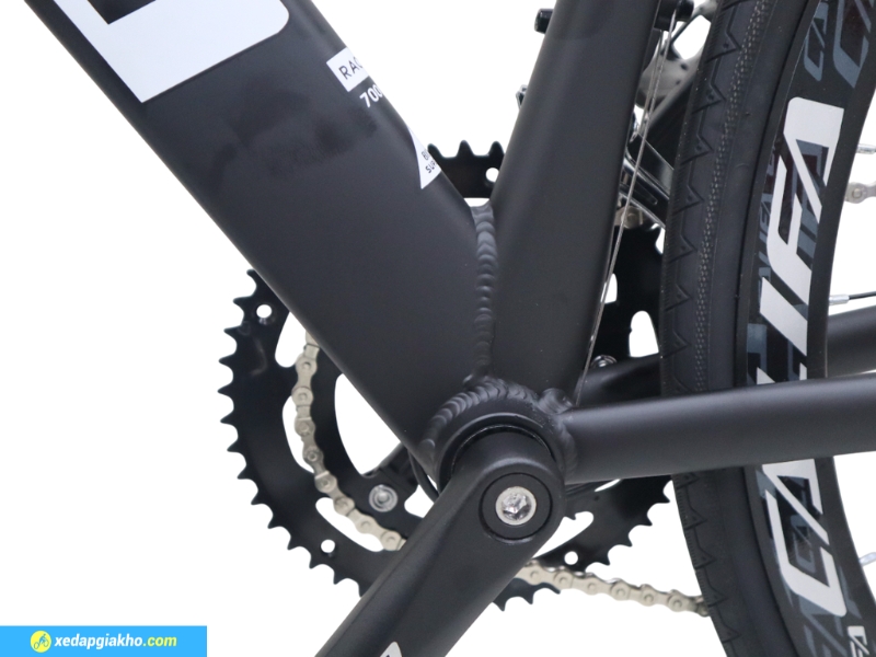 Đùi đĩa hợp kim nhôm, cốt vuông, bạc đạn