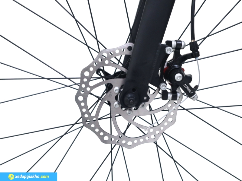 Hệ thống phanh đĩa 160, nhanh nhạy, an toàn