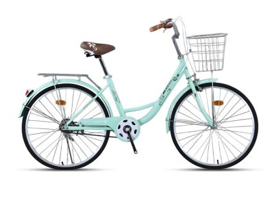 Xe Đạp Phổ Thông Berry 24 inch Màu Xanh Mint - Xe Đạp Từ Thiện