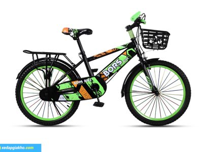 Xe Đạp Trẻ Em Bé Trai Bors 20 Inch 9 Xe Dap Tre Em Be Trai Bors 20 Inch mau Xanh la