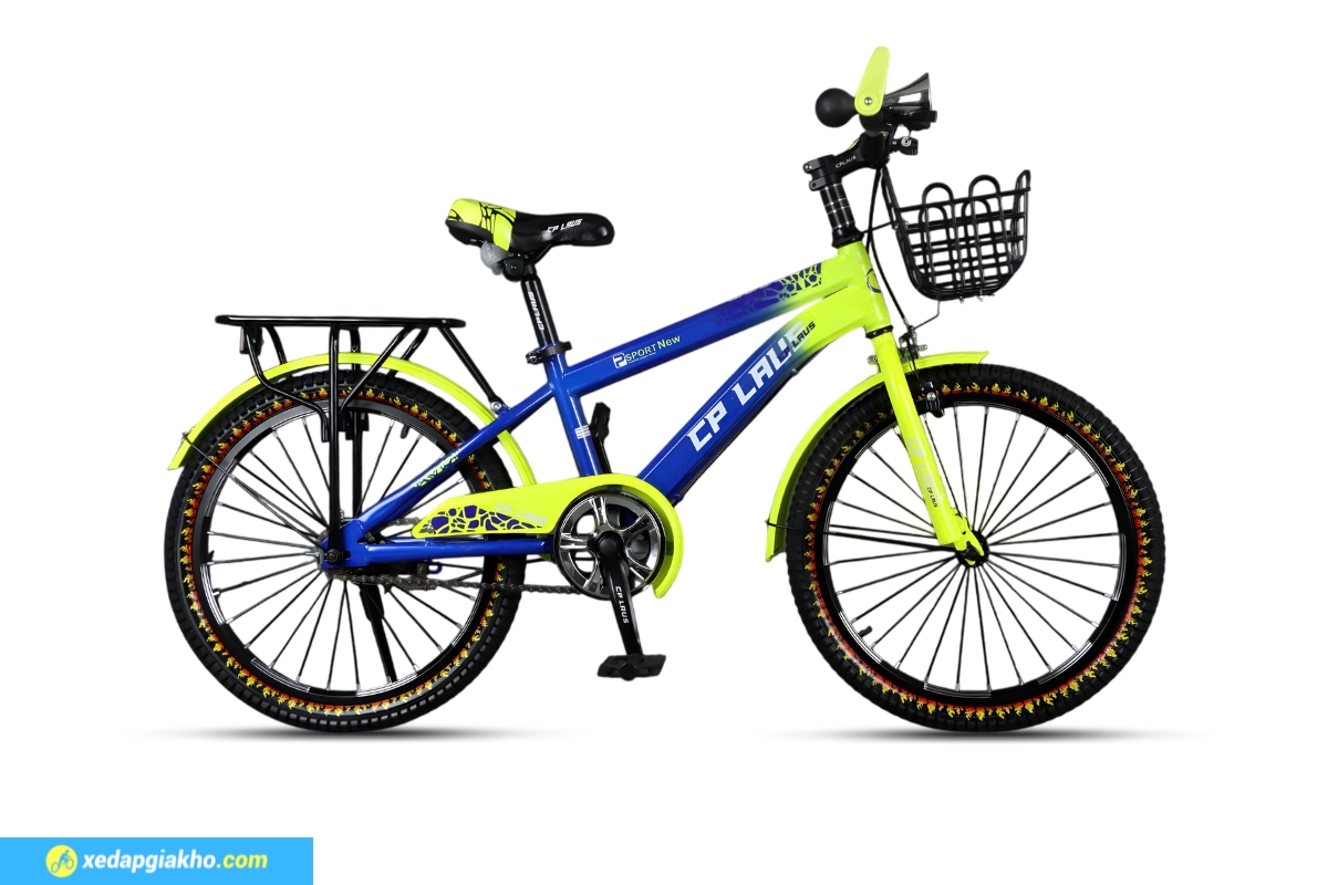 Xe Đạp Trẻ Em Bé Trai CPLaus 20 Inch 4 Xe Đạp Trẻ Em Bé Trai CPLaus 20 Inch Màu Xanh Dương