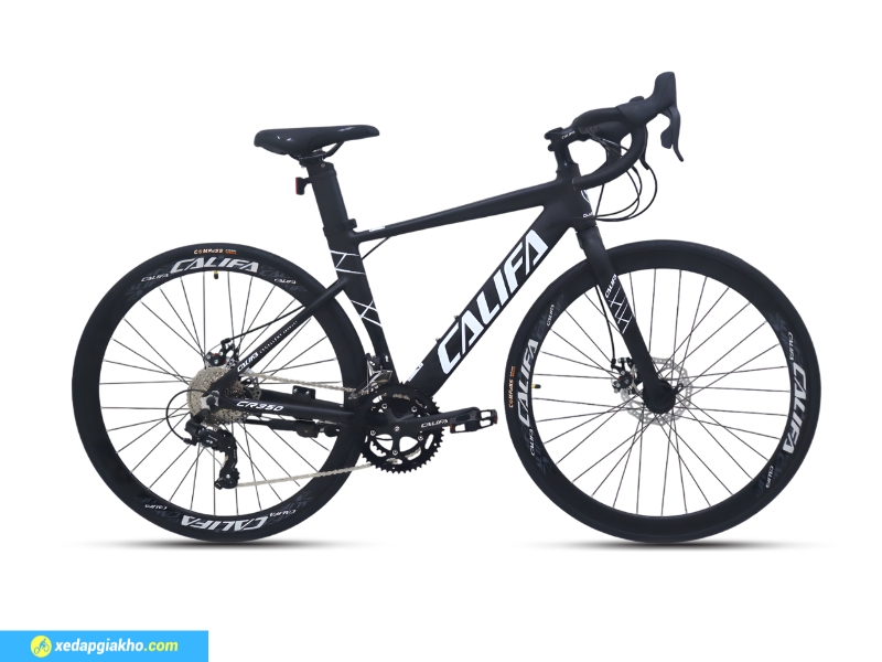 Xe đạp đua Califa Cr350, dáng thể thao, tay cong ấn tượng