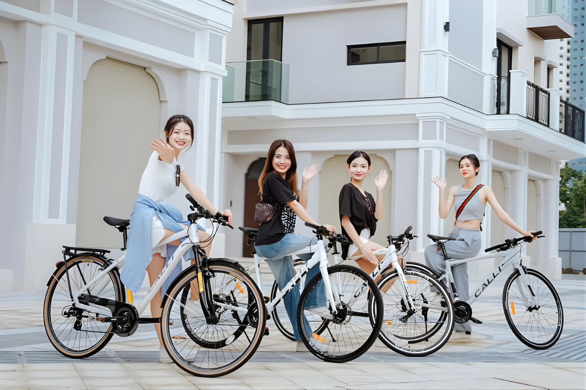 Xe đạp đường phố nữ ngày càng phổ biến và được yêu thích