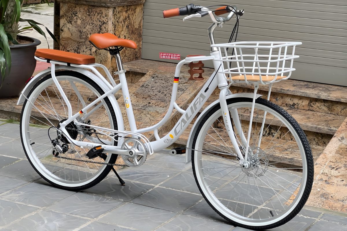 Xe đạp hiệu Califa mang đến sự trẻ trung, năng động cho các quý cô