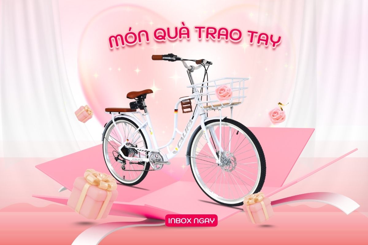 Xe đạp mini nữ có đa dạng kiểu dáng, phù hợp để làm quà tặng ý nghĩa