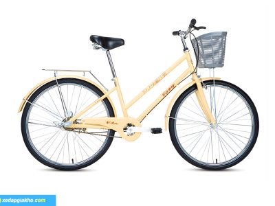 Xe đạp nữ Foxy Rita 26 inch - Màu kem