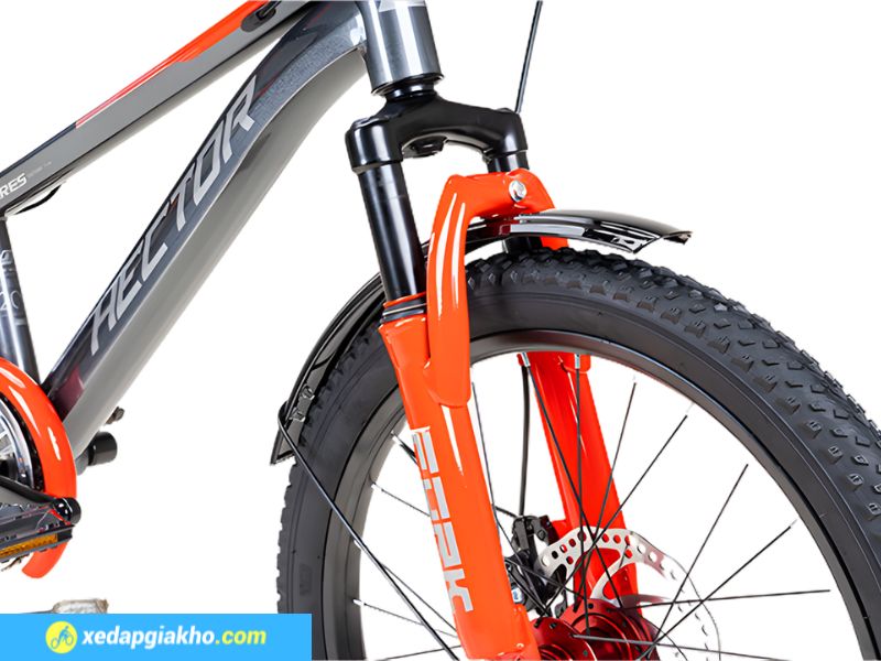 Xe Đạp Địa Hình Trẻ Em Hector Ares 2B 20 inch 12 Hệ thống giảm xóc của xe đạp trẻ em Hector Ares 2B