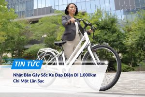 Nhật Bản Gây Sốc Xe Đạp Điện Đi 1.000km Chỉ Một Lần Sạc