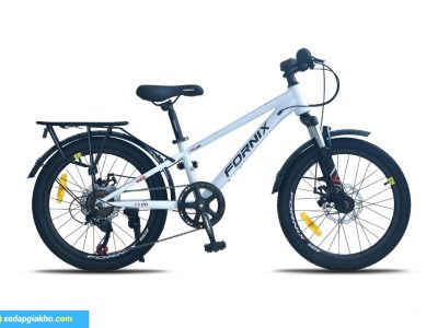 Xe Đạp Địa Hình Trẻ Em Fornix HS20 20 Inch Màu Trắng Đen