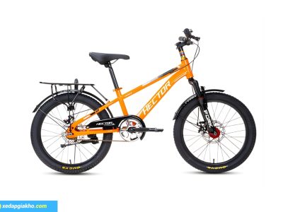 Xe Đạp Địa Hình Trẻ Em Hector Ares 2B 20 inch 6 Xe Đạp Địa Hình Trẻ Em Hector Ares 2B 20 Inch Màu Cam Đen