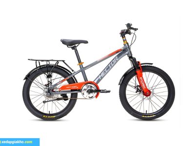 Xe Đạp Địa Hình Trẻ Em Hector Ares 2B 20 inch 9 Xe Đạp Địa Hình Trẻ Em Hector Ares 2B 20 Inch Màu Xám Đậm Đỏ