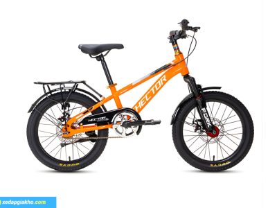 Xe Đạp Địa Hình Trẻ Em Hector Ares1B 18 Inch - Cam Đen