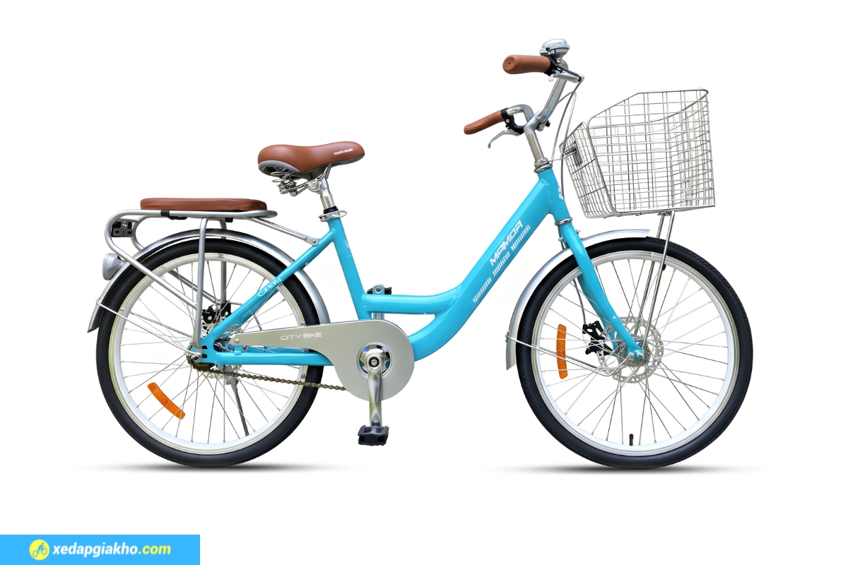 Xe Đạp Nữ Miamor Candy 22 Inch 2 Xe Đạp Nữ Miamor Candy 22 Inch Màu Xanh Dương