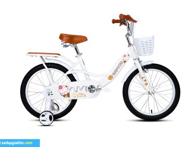 Xe Đạp Trẻ Em Bé Gái Raptor Bella 2 18 Inch Trắng