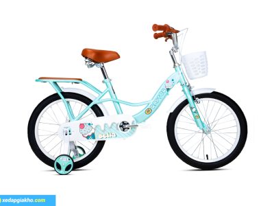 Xe Đạp Trẻ Em Bé Gái Raptor Bella 2 18 Inch Xanh Dương