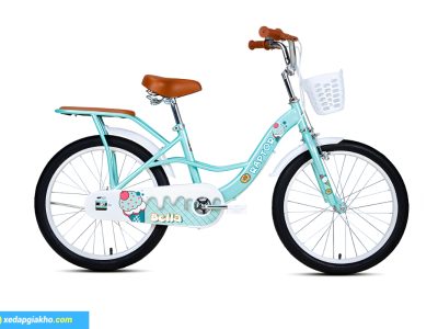 Xe Đạp Trẻ Em Bé Gái Raptor Bella 3 20 Inch Xanh Dương