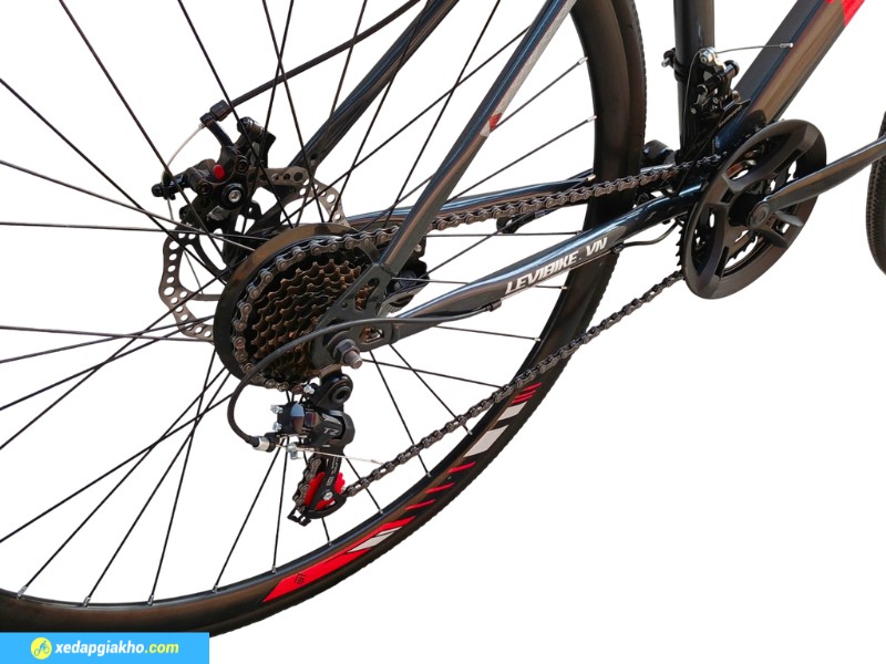 Xe Đạp Touring Levi Lyra - Shimano 10 Bộ truyền động Shimano 21 tốc độ linh hoạt, mượt mà