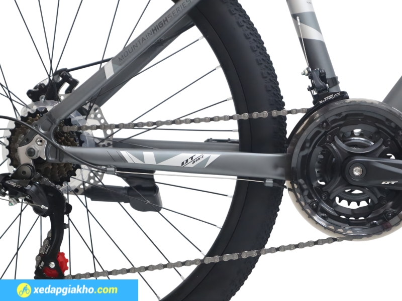 Xe Đạp Địa Hình MTB QT Bike QT660 26 Inch - Shimano 16 Bộ truyền động chất lượng cho trải nghiệm đạp xe mượt mà