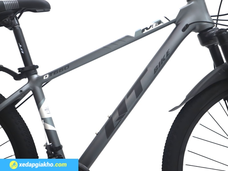 Xe Đạp Địa Hình MTB QT Bike QT660 26 Inch - Shimano 13 Khung sườn QT Bike QT660 chế tạo bằng hợp kim nhôm nhẹ, độ bền cao