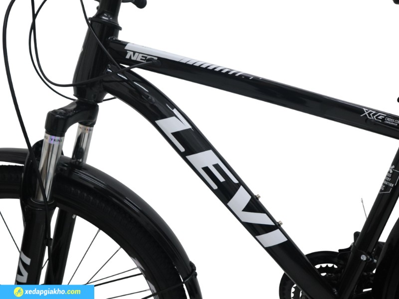Xe Đạp Địa Hình MTB Levi Neo 26 Inch - Shimano 7 Khung xe cứng cáp, dây âm sườn thẩm mỹ