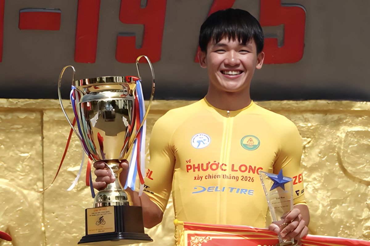 Cúp Truyền Hình 2026 Khởi Động: Xuân Lộc Gây Chú Ý 3 Phạm Lê Xuân Lộc vận động viên xe đạp với các thành tích nổi bật