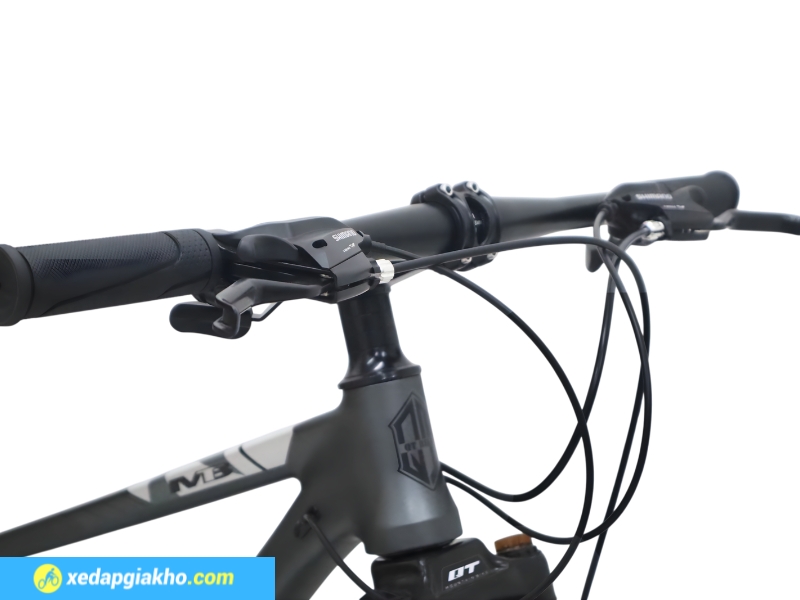 Xe Đạp Địa Hình MTB QT Bike QT660 26 Inch - Shimano 14 Tay lái thẳng kết hợp tay đề bấm tiện sử dụng cho người mới bắt đầu
