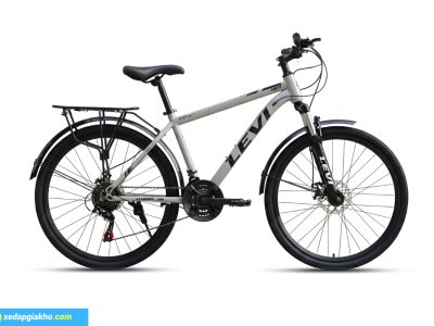Xe Đạp Địa Hình MTB Levi Neo 26 Inch Màu Ghi