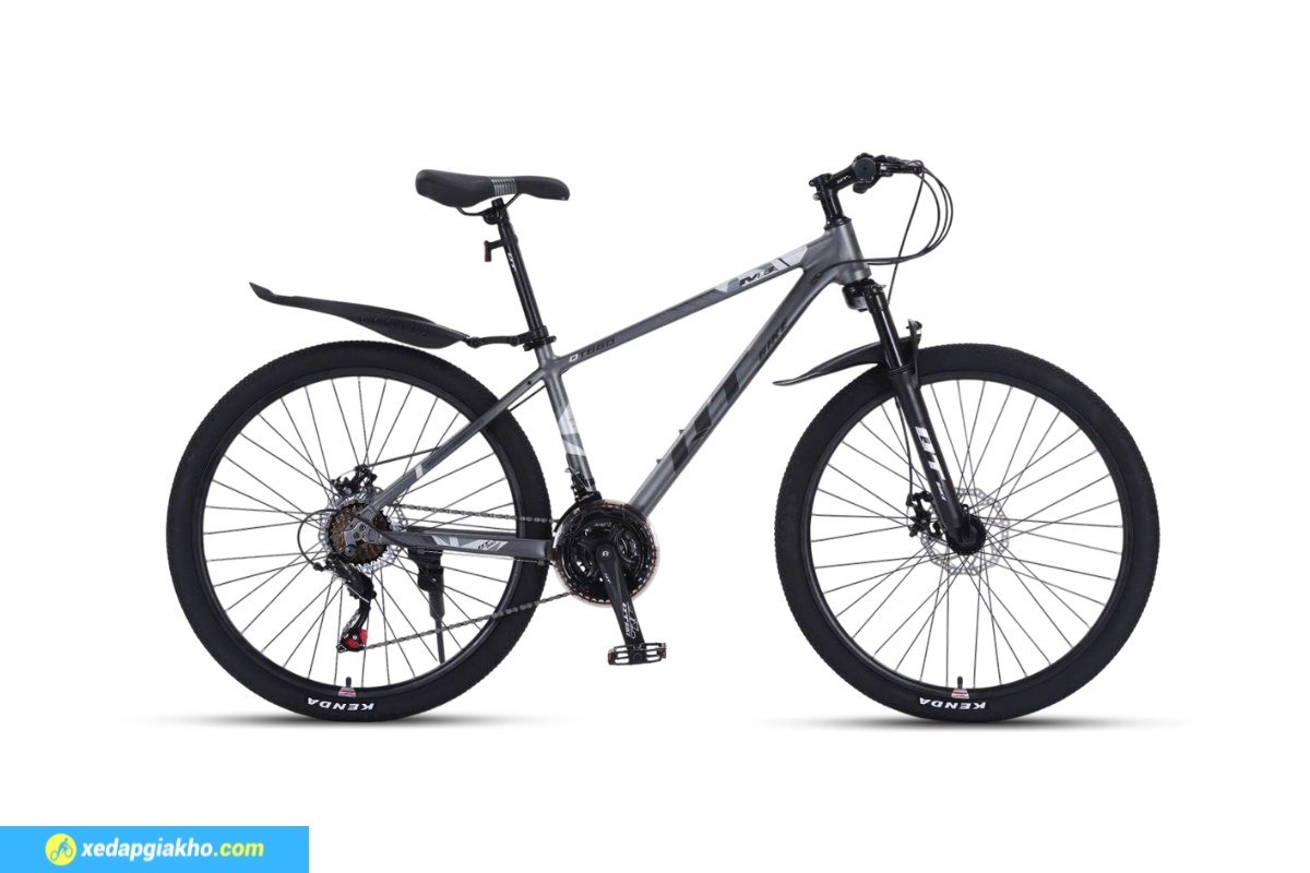 Xe Đạp Địa Hình MTB QT Bike QT660 26 Inch 3 Xe Đạp Địa Hình MTB QT Bike QT660 26 Inch - Ghi Trắng