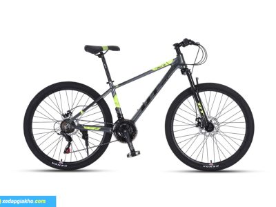 Xe Đạp Địa Hình MTB QT Bike QT660 26 Inch 13 Xe Đạp Địa Hình MTB QT Bike QT660 26 Inch - Ghi Xanh Lá