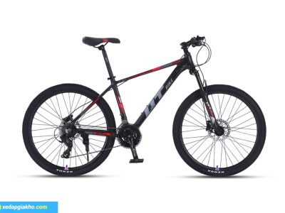 Xe Đạp Địa Hình MTB QT Bike QT680 26 Inch - Đen Đỏ