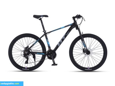 Xe Đạp Địa Hình MTB QT Bike QT680 26 Inch - Đen Xanh Dương