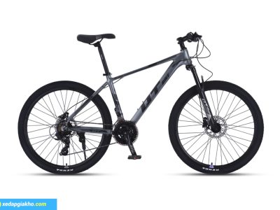Xe Đạp Địa Hình MTB QT Bike QT690 27.5 Inch - Ghi Đen