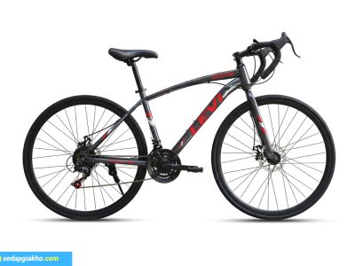 Xe Đạp Đua Levi Gemini Màu Đen Đỏ